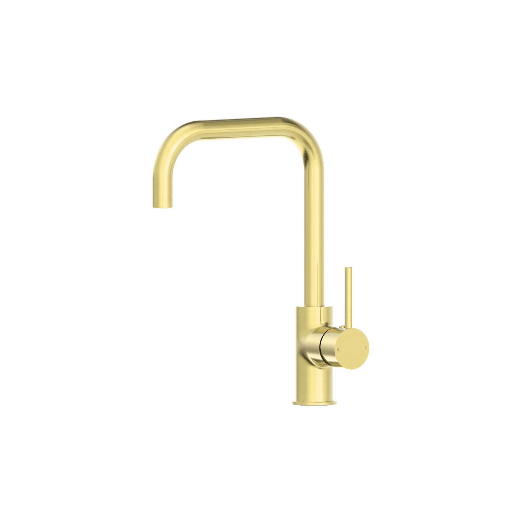 Dolce Kitchen Mixer Square Shape Brushed Gold gallery detail image