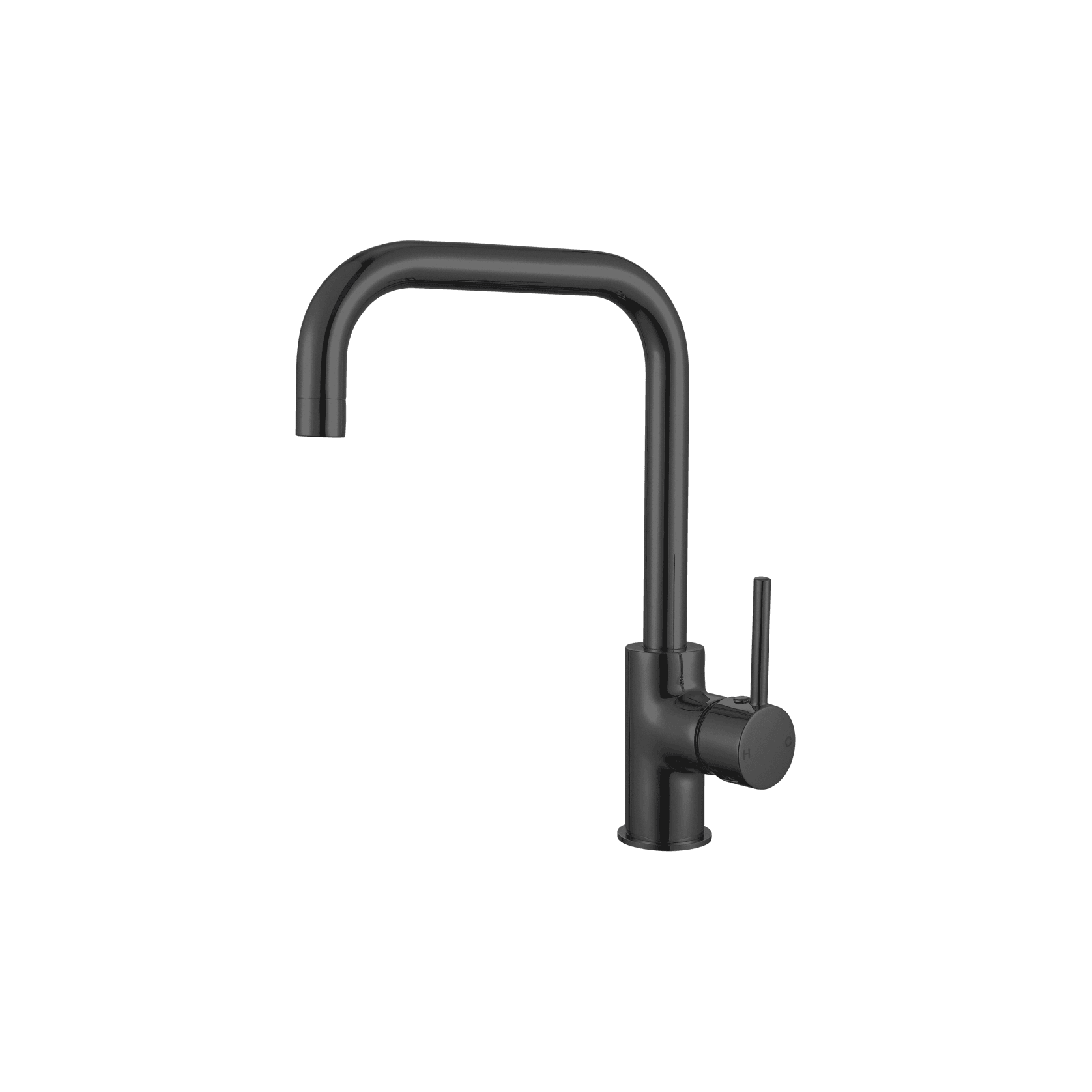 Dolce Kitchen Mixer Square Shape Matte Black gallery detail image