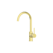 Dolce Kitchen Mixer Gooseneck Brushed Gold gallery detail image