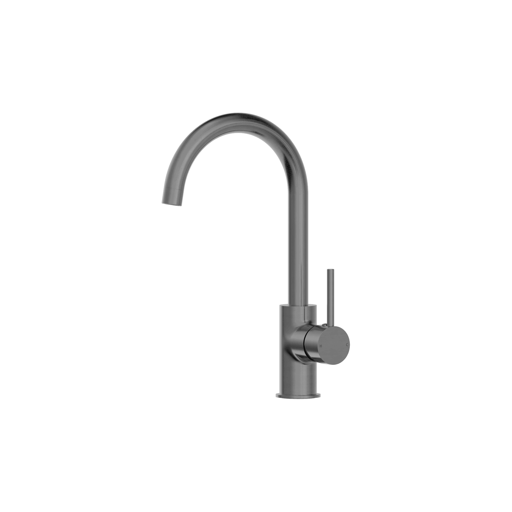 Dolce Kitchen Mixer Gooseneck Gun Metal gallery detail image