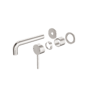 Dolce Wall Basin/Bath Mixer Separate Back Plate Trim Kits Only Brushed Nickel gallery detail image