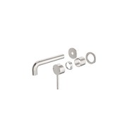 Dolce Wall Basin/Bath Mixer Separate Back Plate Trim Kits Only Brushed Nickel gallery detail image
