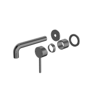 Dolce Wall Basin/Bath Mixer Separate Back Plate Trim Kits Only Gun Metal gallery detail image