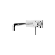 Dolce Wall Basin/Bath Mixer Chrome gallery detail image