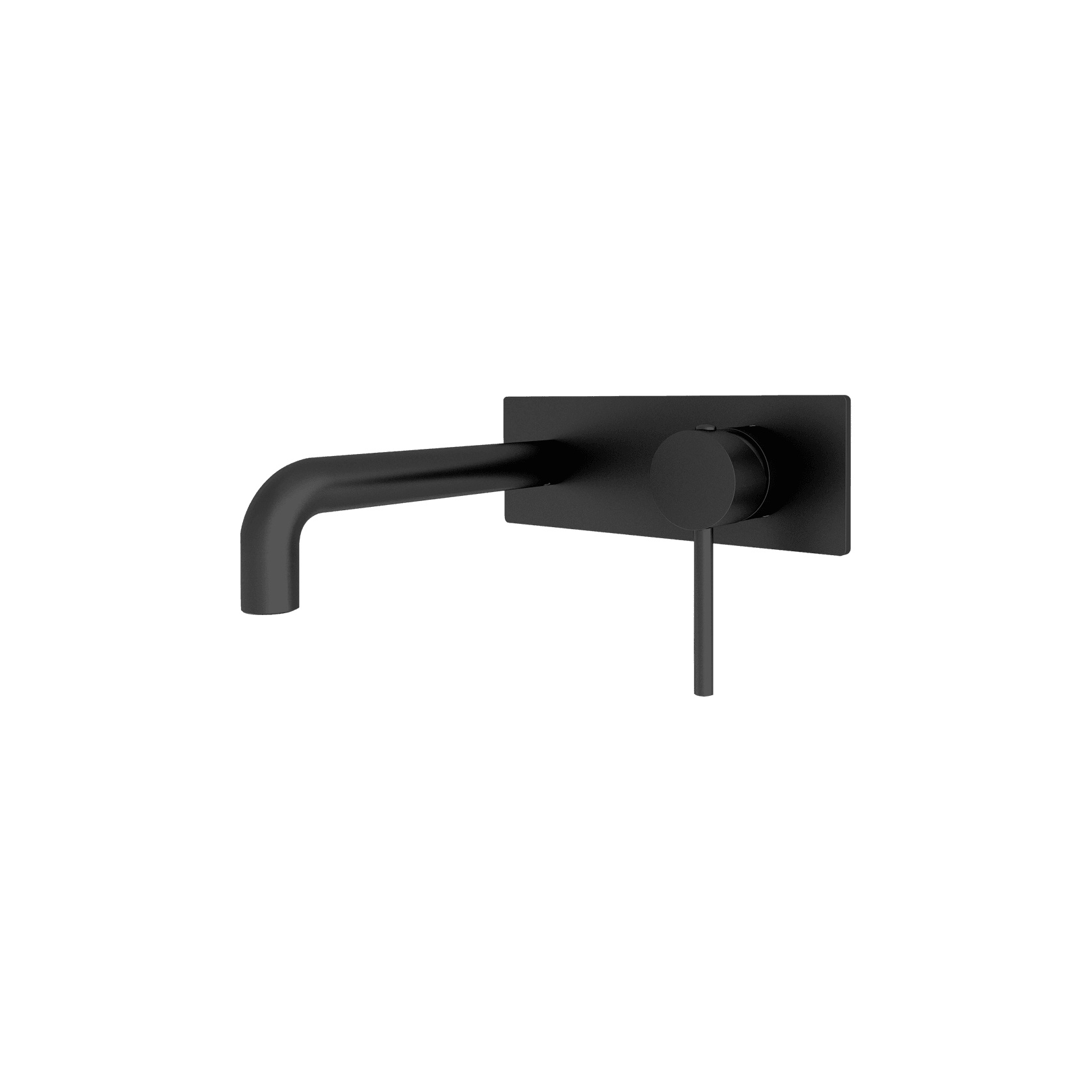 Dolce Wall Basin/Bath Mixer Matte Black gallery detail image