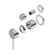 Dolce Shower Mixer With Divertor Separate Back Plate Trim Kits Only Chrome gallery detail image