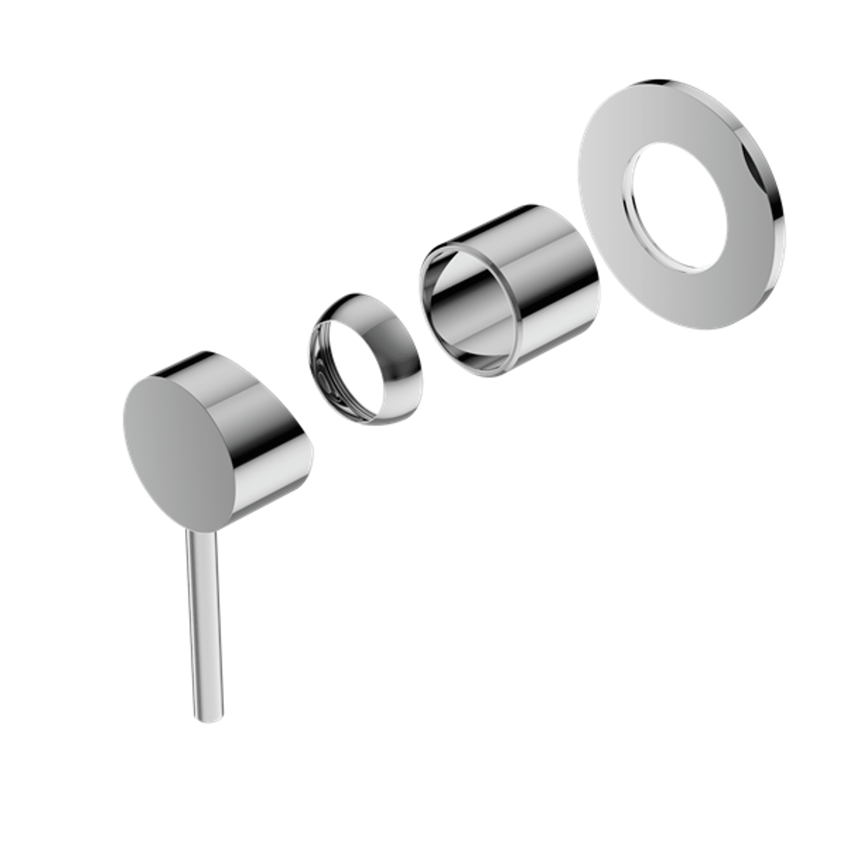 Dolce Shower Mixer Trim Kits Only Chrome gallery detail image