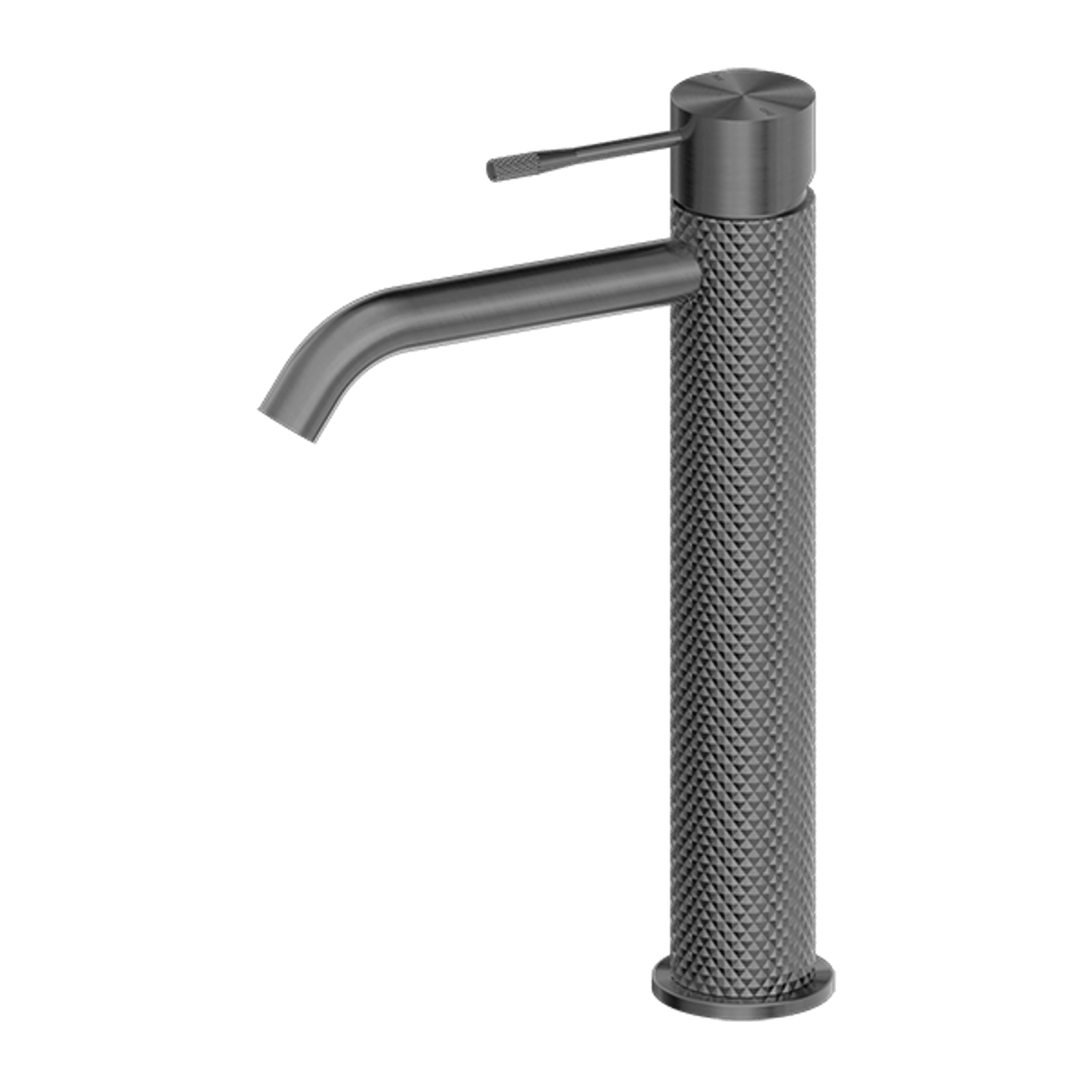 Opal Tall Basin Mixer Graphite gallery detail image