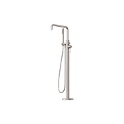 Opal Freestanding Bath Mixer With Hand Shower Brushed Nickel gallery detail image