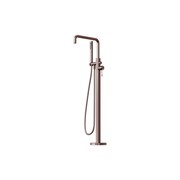 Opal Freestanding Bath Mixer With Hand Shower Brushed Bronze gallery detail image