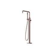 Opal Freestanding Bath Mixer With Hand Shower Brushed Bronze gallery detail image