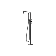 Opal Freestanding Bath Mixer With Hand Shower Graphite gallery detail image