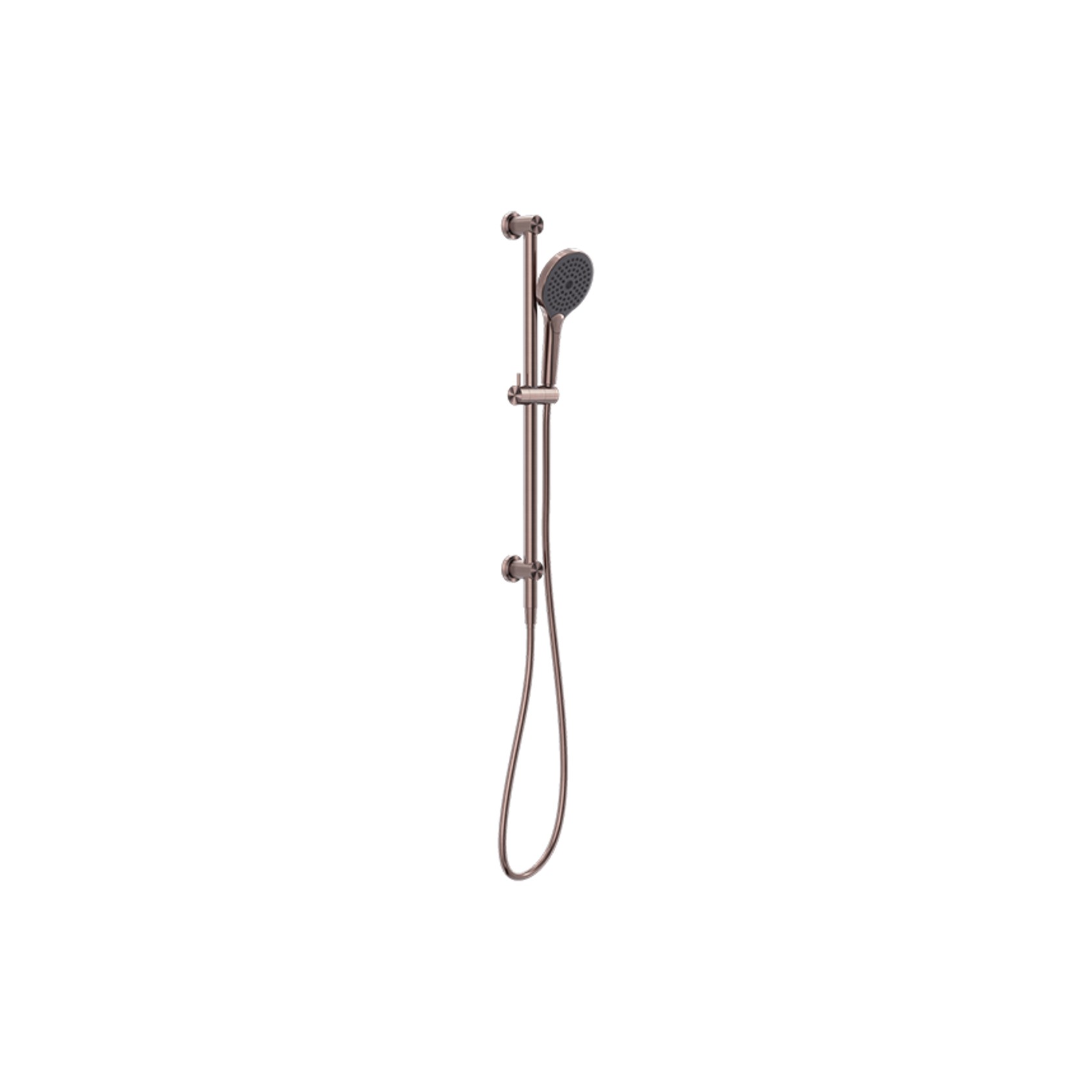 Opal Shower Rail With Air Shower II Brushed Bronze gallery detail image