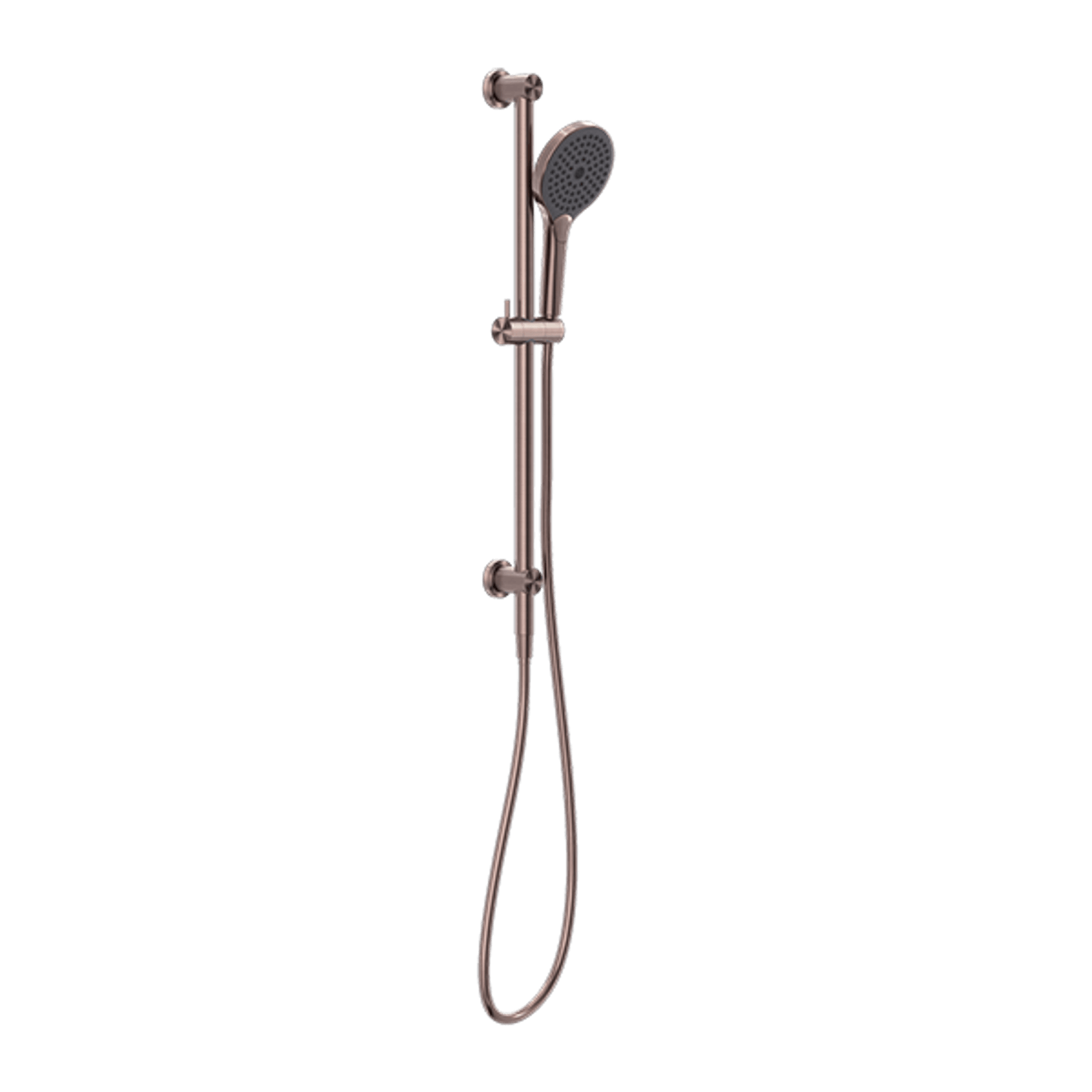 Opal Shower Rail With Air Shower II Brushed Bronze gallery detail image