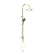Opal Twin Shower With Air Shower II Brushed Gold gallery detail image