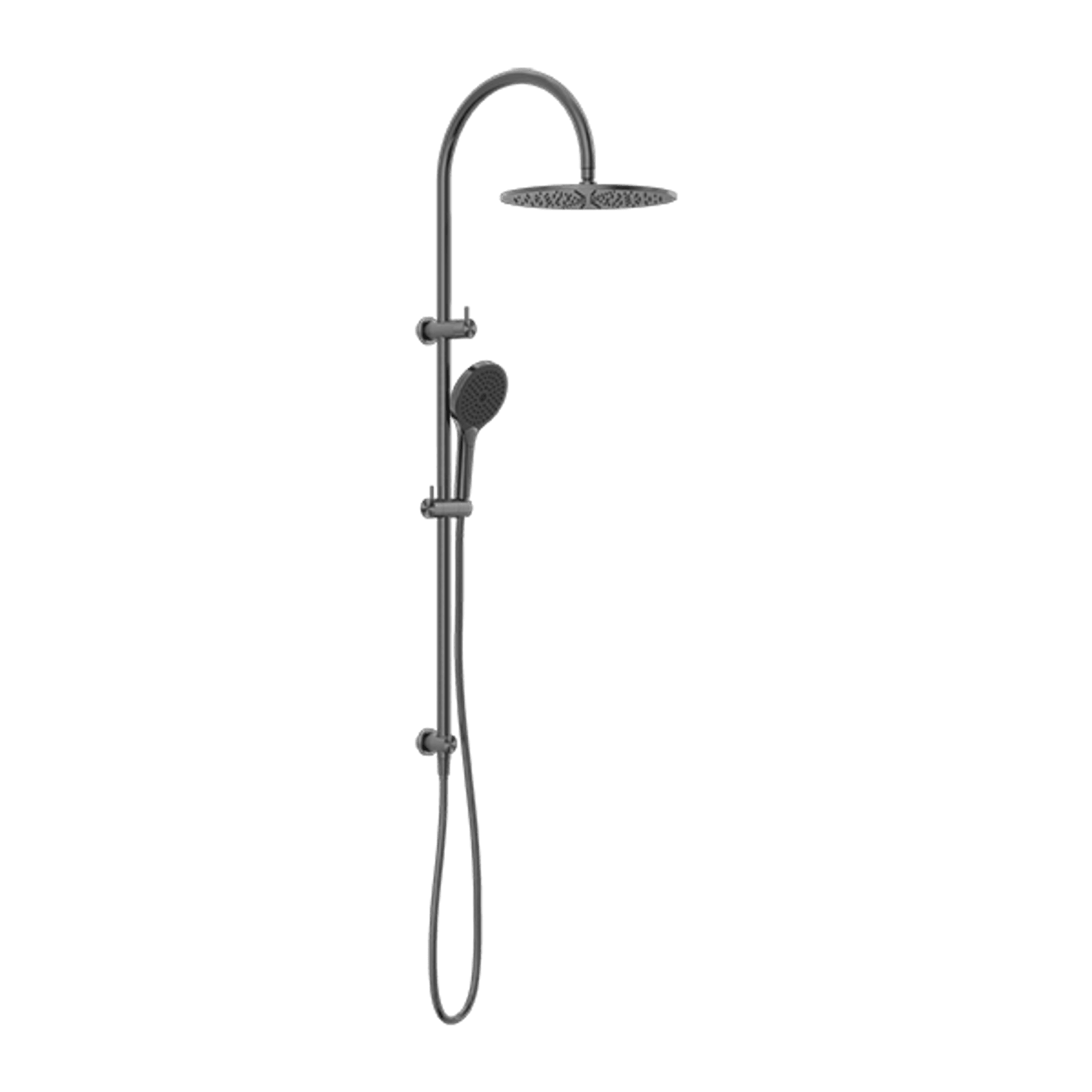 Opal Twin Shower With Air Shower II Graphite gallery detail image