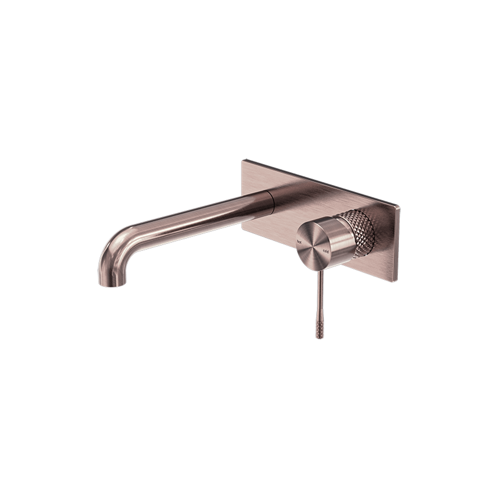 Opal Wall Basin/Bath Mixer 120mm Brushed Bronze gallery detail image