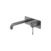 Opal Wall Basin/Bath Mixer 230mm Graphite gallery detail image