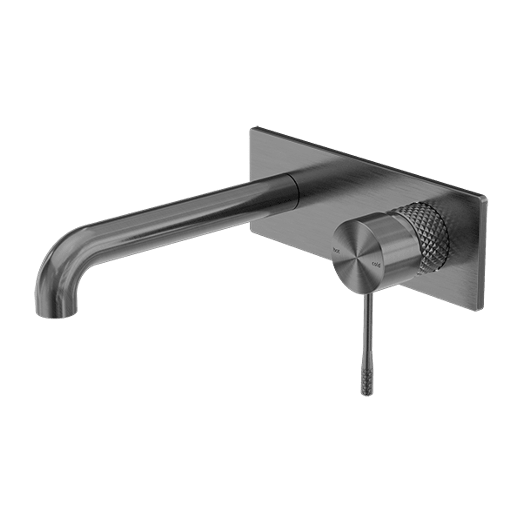 Opal Wall Basin/Bath Mixer 160mm Graphite gallery detail image