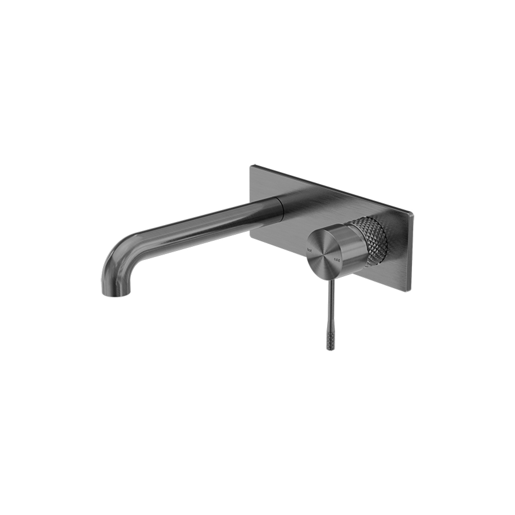 Opal Wall Basin/Bath Mixer 120mm Graphite gallery detail image
