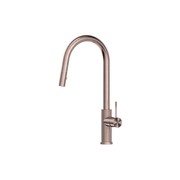 Opal Pull Out Sink Mixer With Vegie Spray Function Brushed Bronze gallery detail image