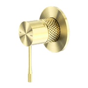 Opal Shower Mixer 80mm Plate Brushed Gold gallery detail image