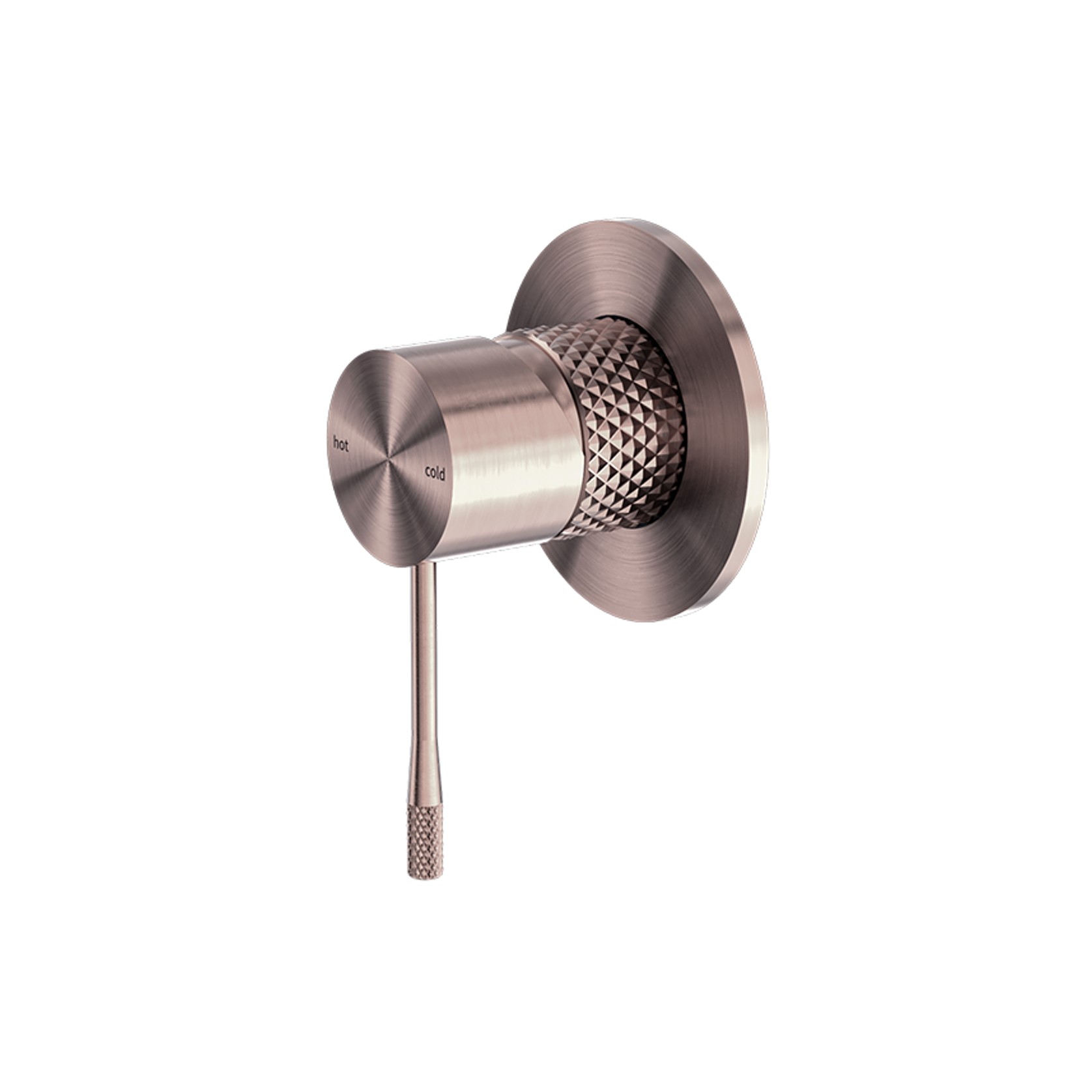 Opal Shower Mixer 80mm Plate Brushed Bronze gallery detail image