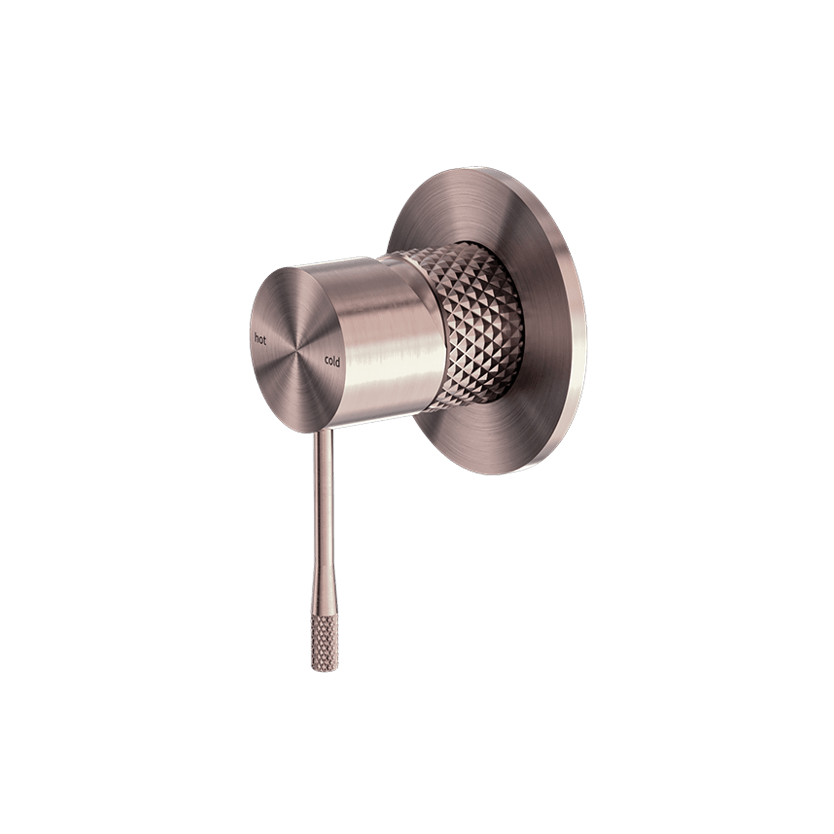 Opal Shower Mixer 80mm Plate Brushed Bronze gallery detail image