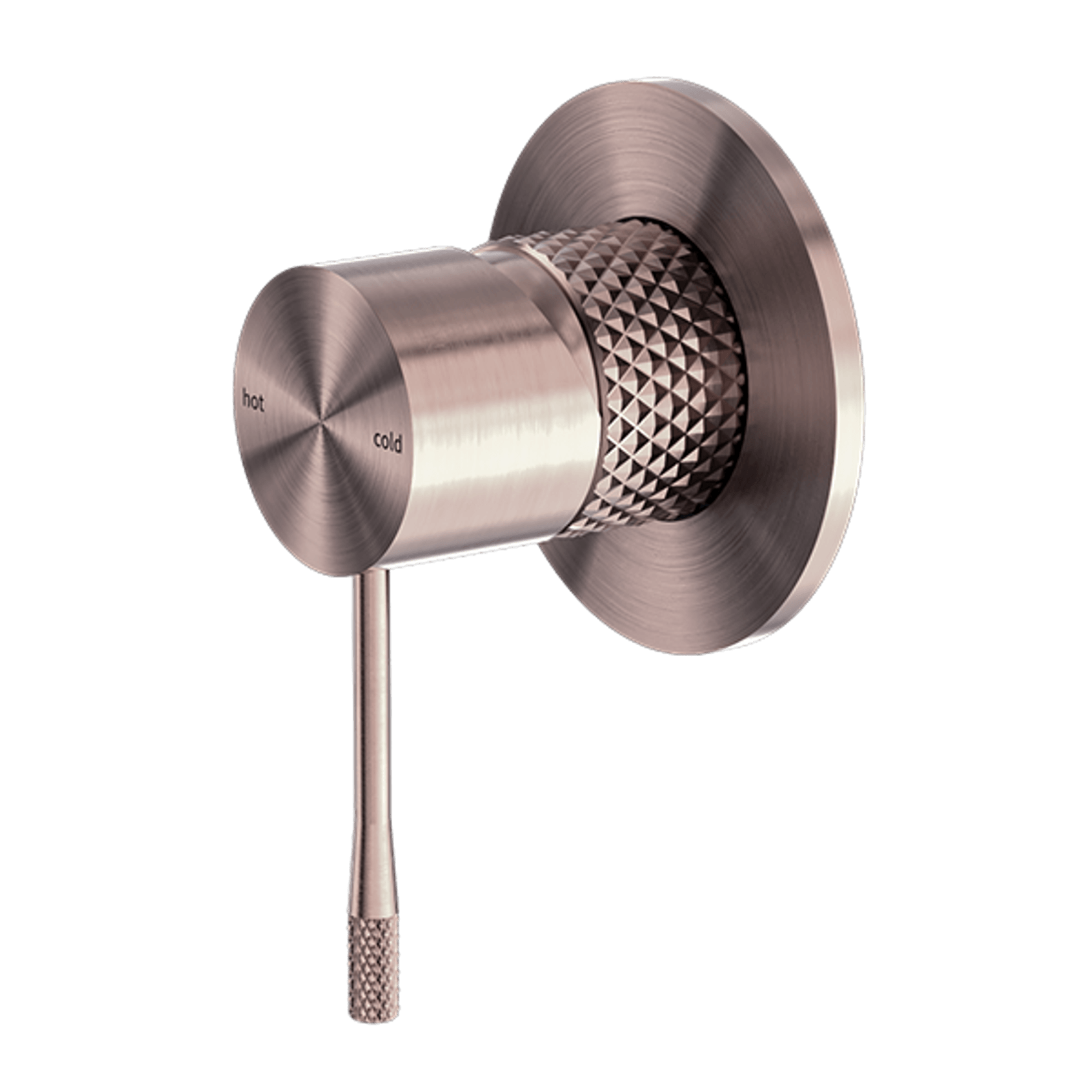 Opal Shower Mixer 80mm Plate Brushed Bronze gallery detail image