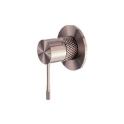 Opal Shower Mixer 80mm Plate Brushed Bronze gallery detail image