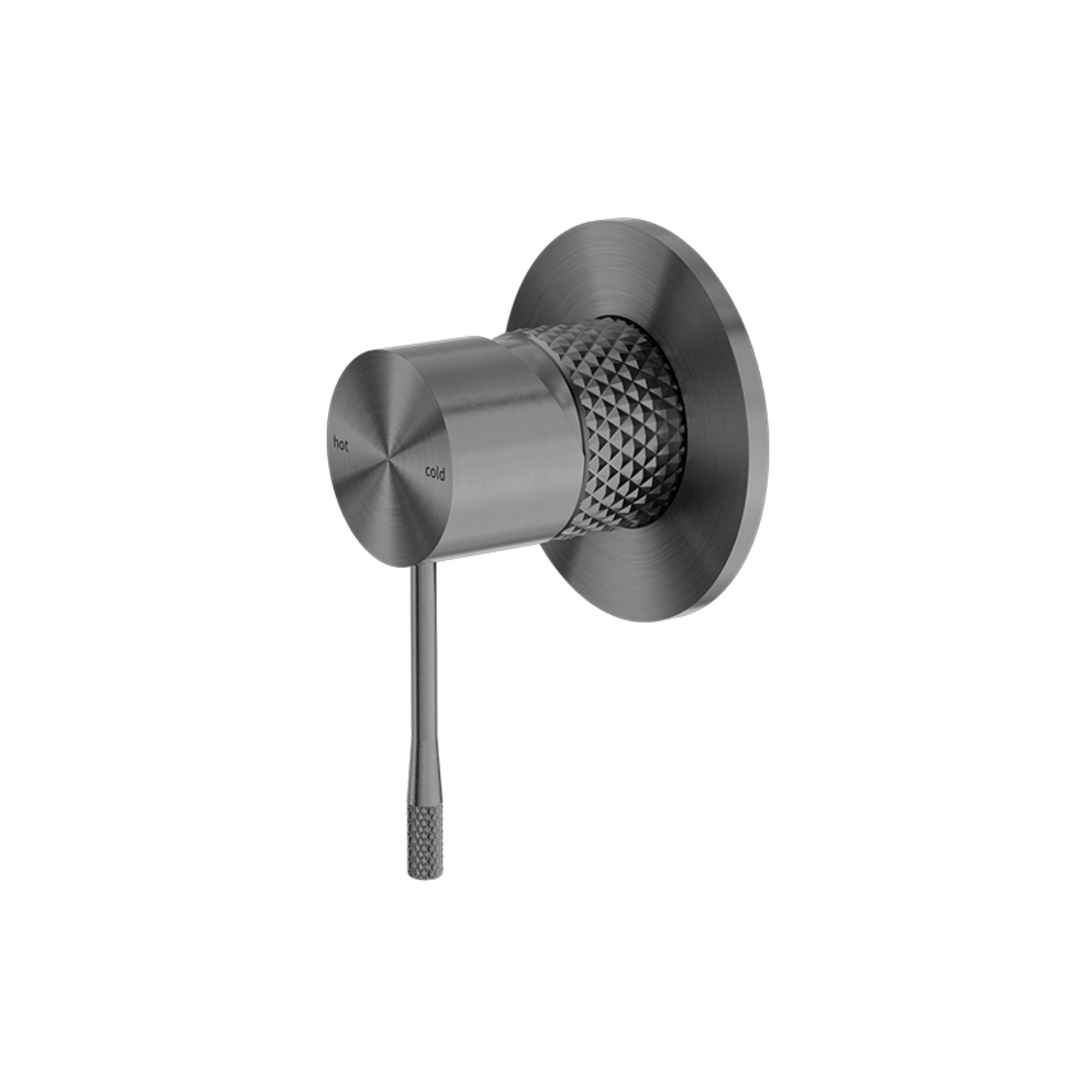 Opal Shower Mixer 80mm Plate Graphite gallery detail image