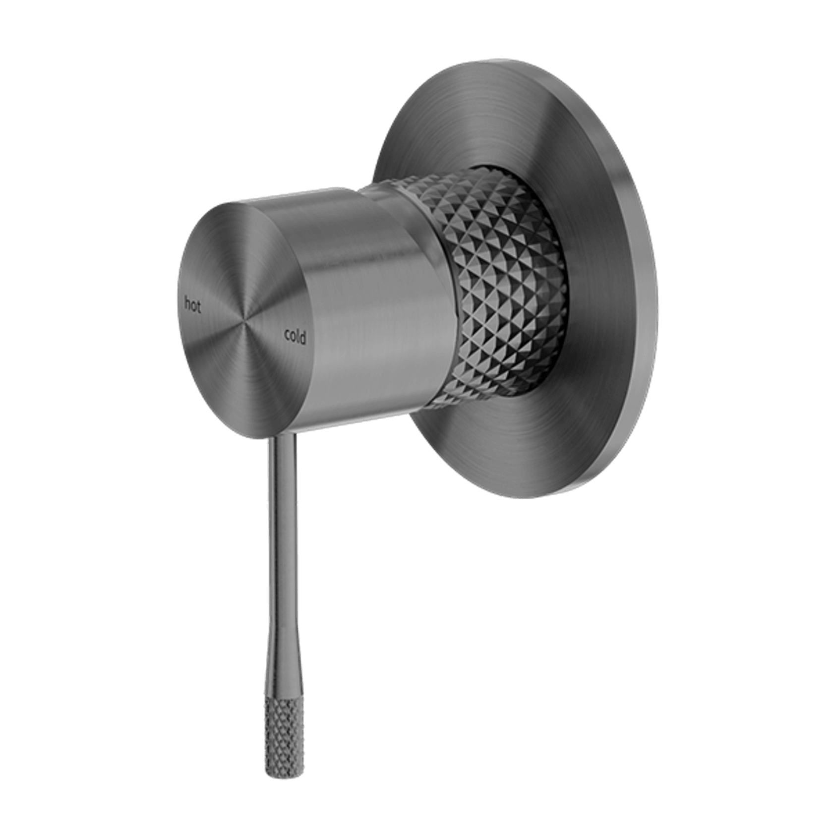 Opal Shower Mixer 80mm Plate Graphite gallery detail image
