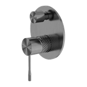 Opal Shower Mixer With Divertor Graphite gallery detail image