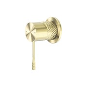 Opal Shower Mixer 60mm Plate Brushed Gold gallery detail image