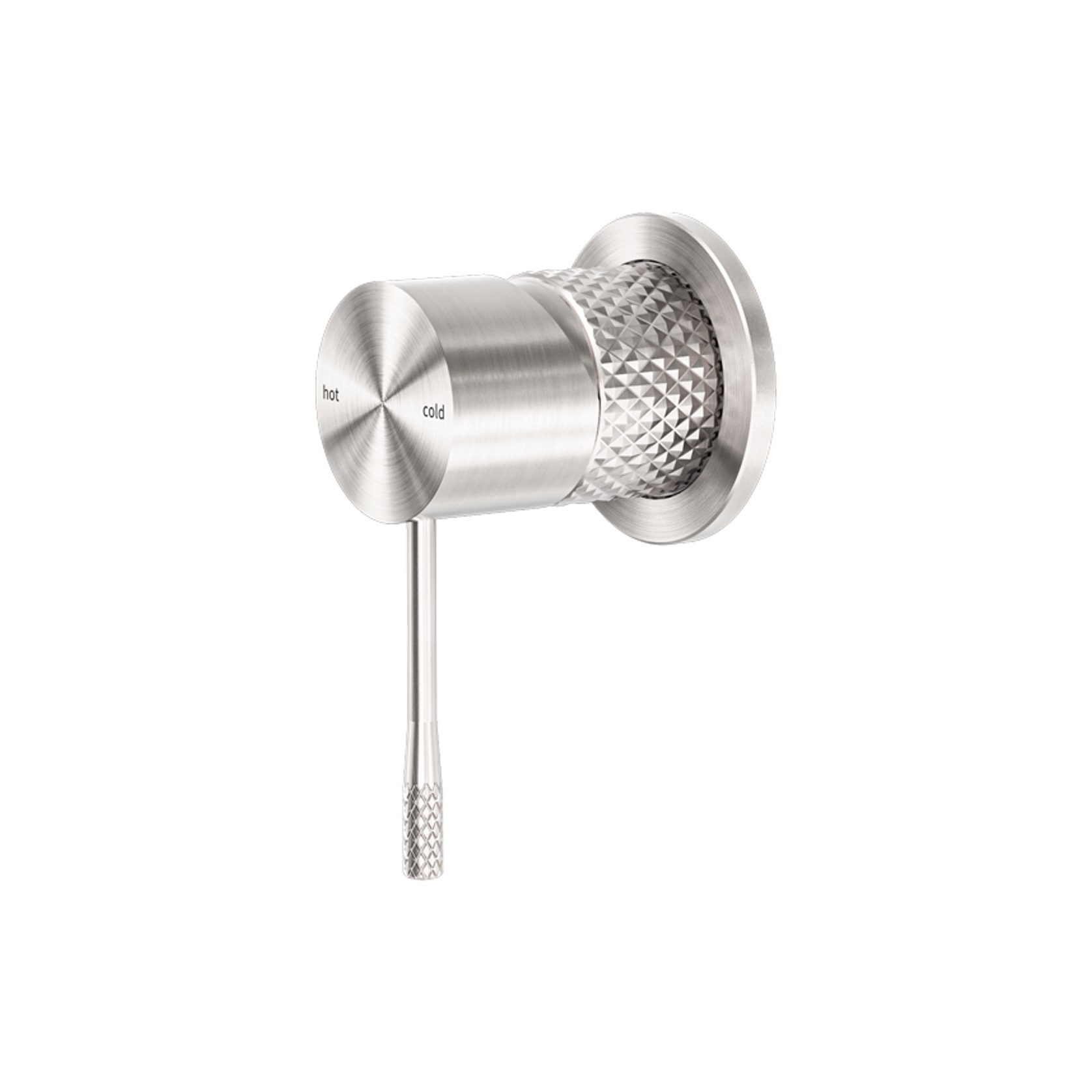 Opal Shower Mixer 60mm Plate Brushed Nickel gallery detail image