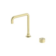 Opal Tall Basin Set Brushed Gold gallery detail image