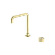 Opal Tall Basin Set Brushed Gold gallery detail image