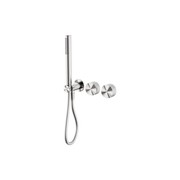 Opal Shower System Separate Plate Brushed Nickel gallery detail image