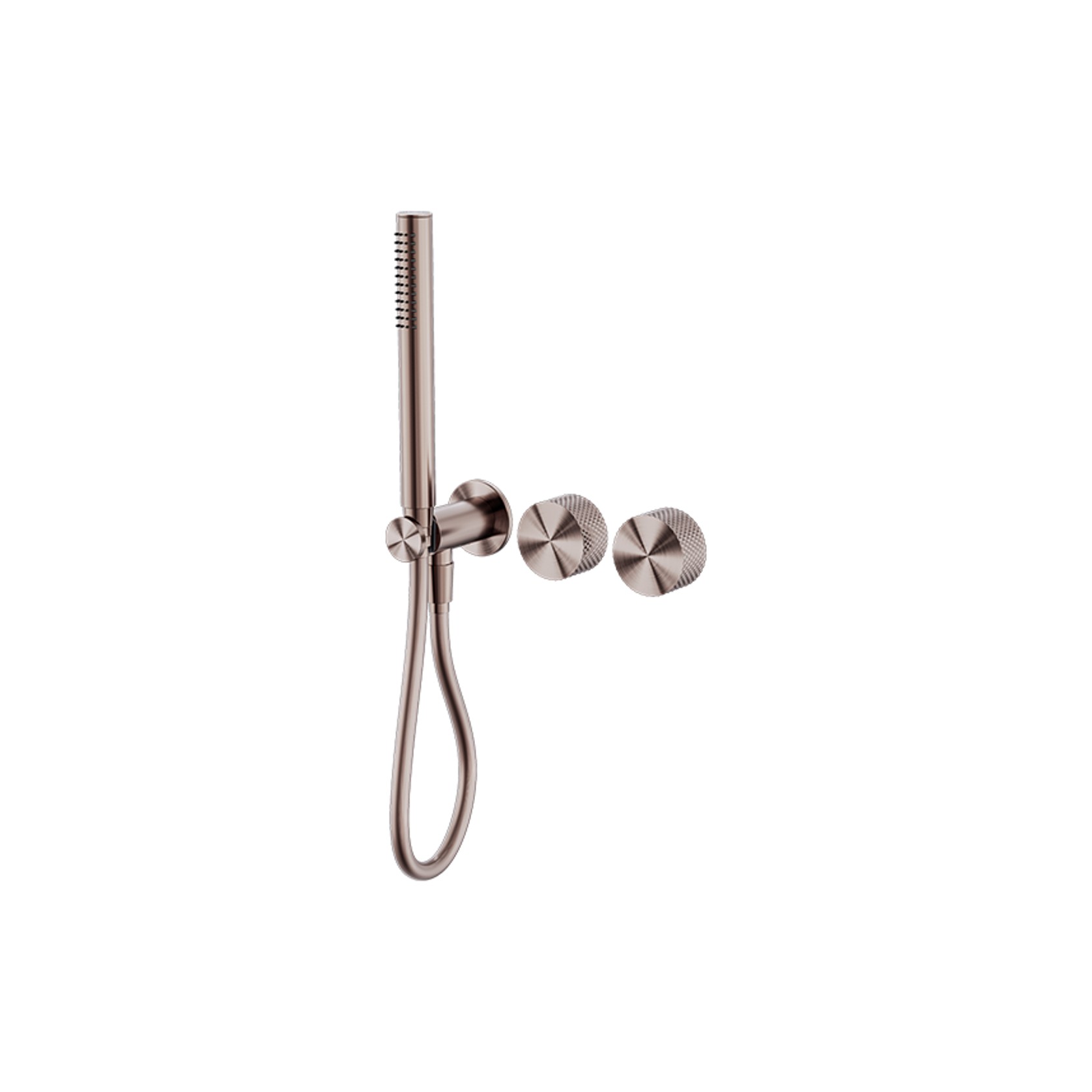 Opal Shower System Separate Plate Brushed Bronze gallery detail image