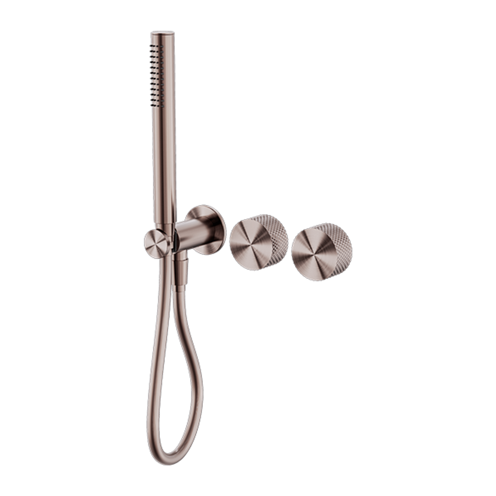 Opal Shower System Separate Plate Brushed Bronze gallery detail image