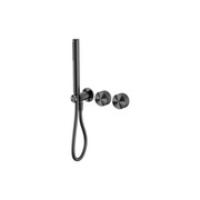 Opal Shower System Separate Plate Graphite gallery detail image