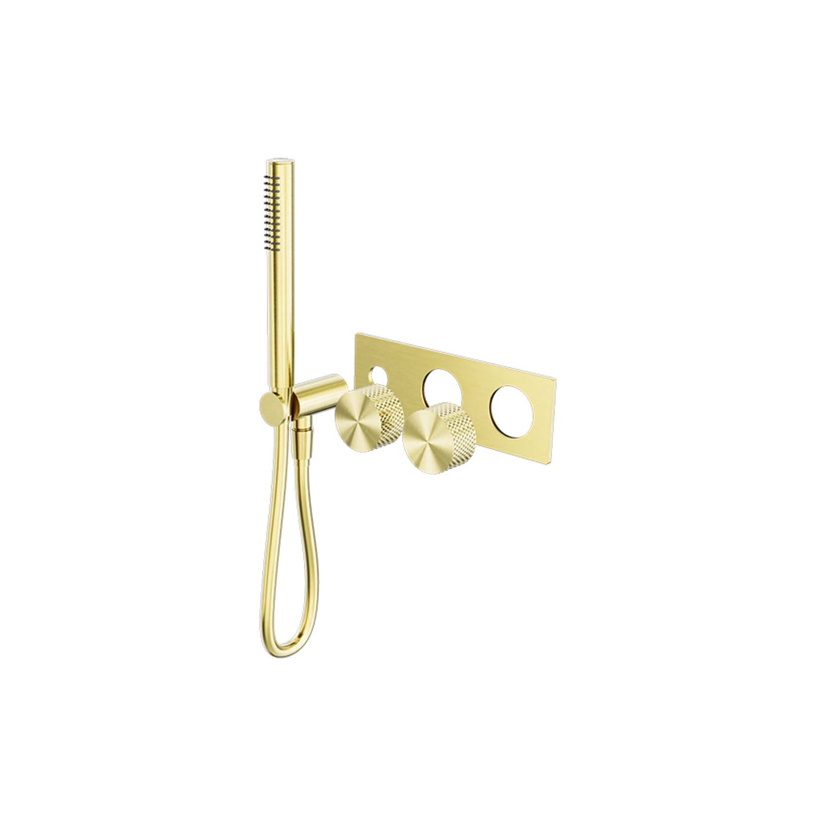 Opal Shower System Kit Brushed Gold gallery detail image