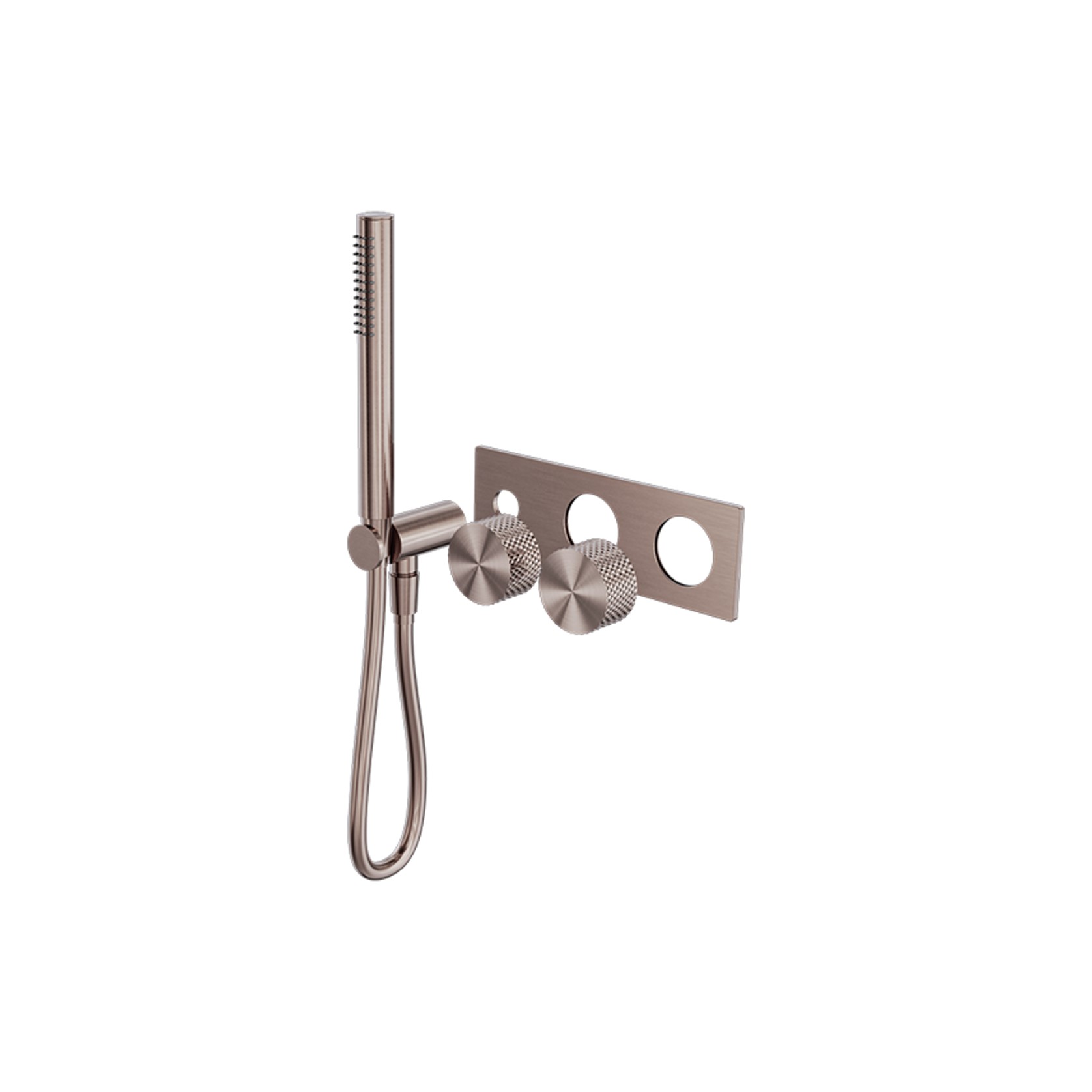 Opal Shower System Kit Brushed Bronze gallery detail image