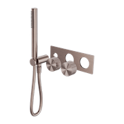 Opal Shower System Kit Brushed Bronze gallery detail image