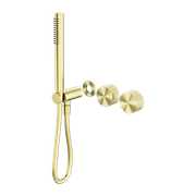 Opal Shower System Separate Plate Kit Brushed Gold gallery detail image