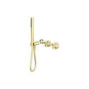 Opal Shower System Separate Plate Kit Brushed Gold gallery detail image