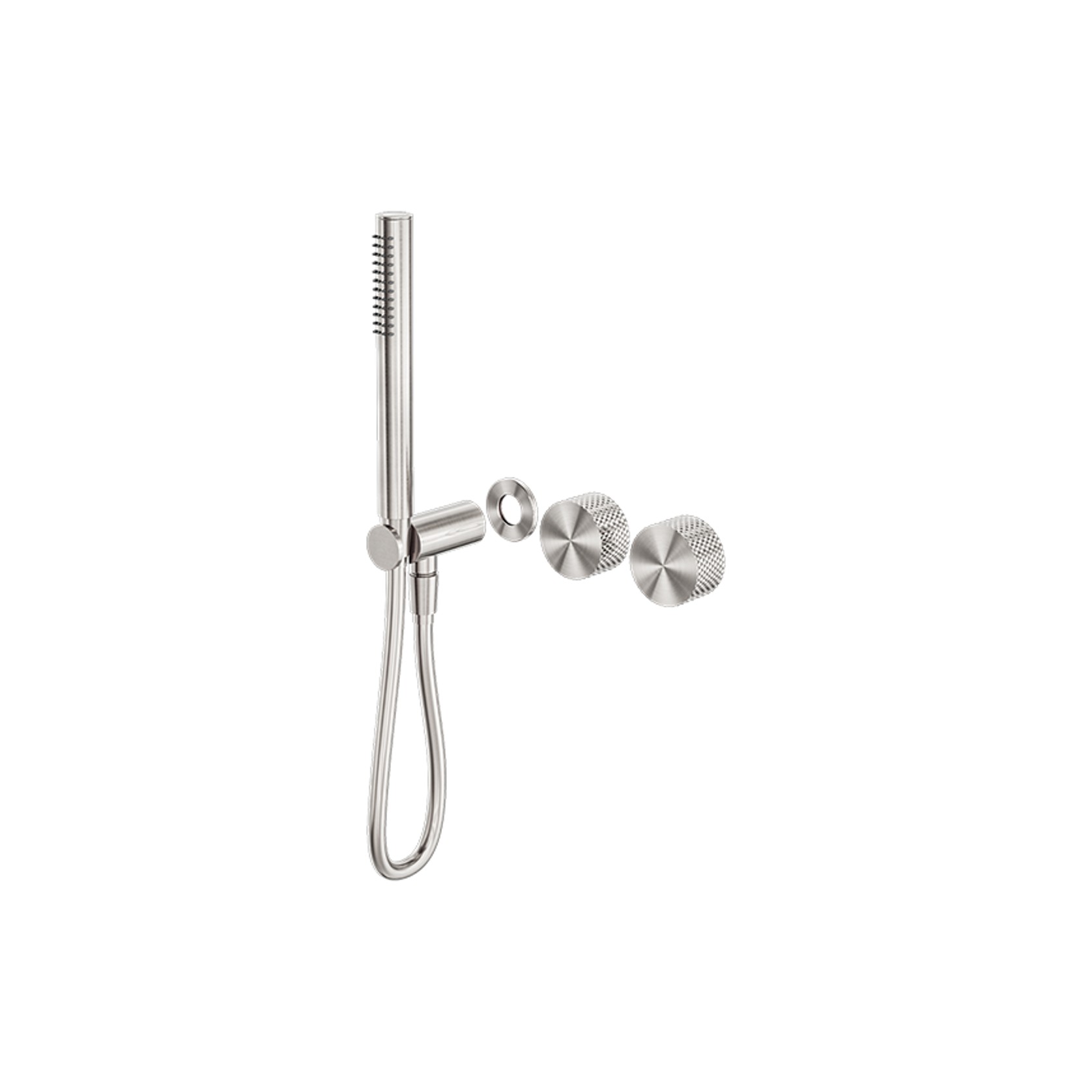 Opal Shower System Separate Plate Kit Brushed Nickel gallery detail image