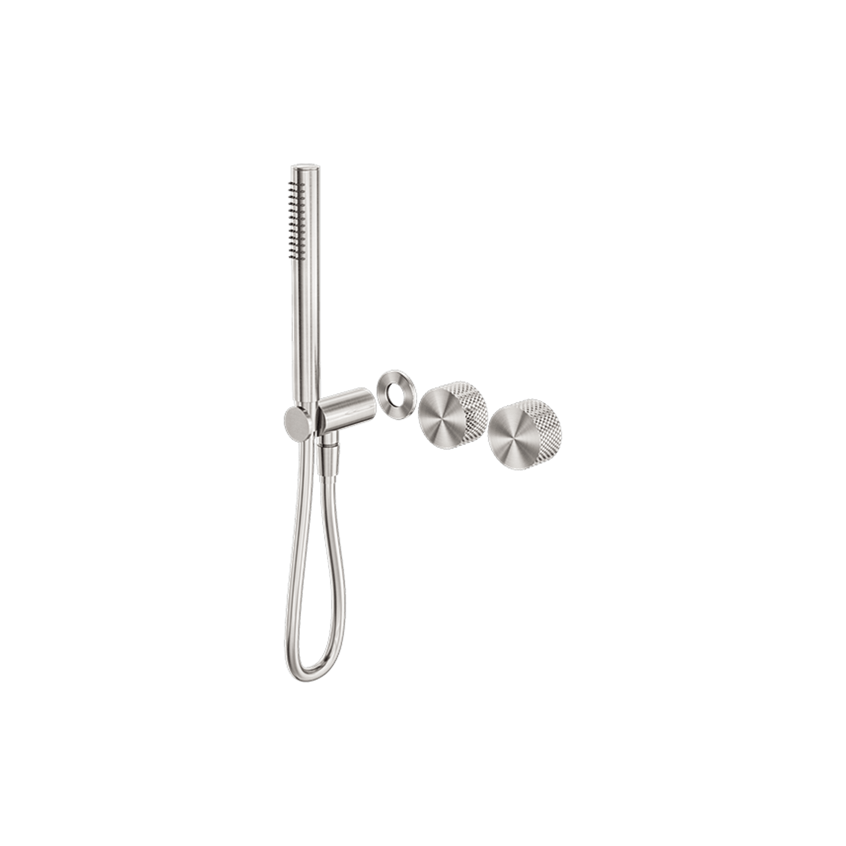 Opal Shower System Separate Plate Kit Brushed Nickel gallery detail image