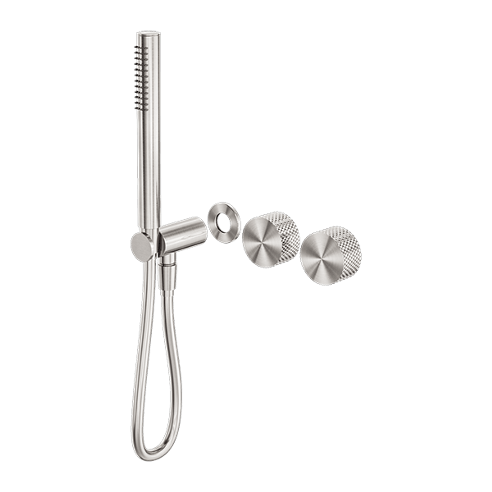 Opal Shower System Separate Plate Kit Brushed Nickel gallery detail image