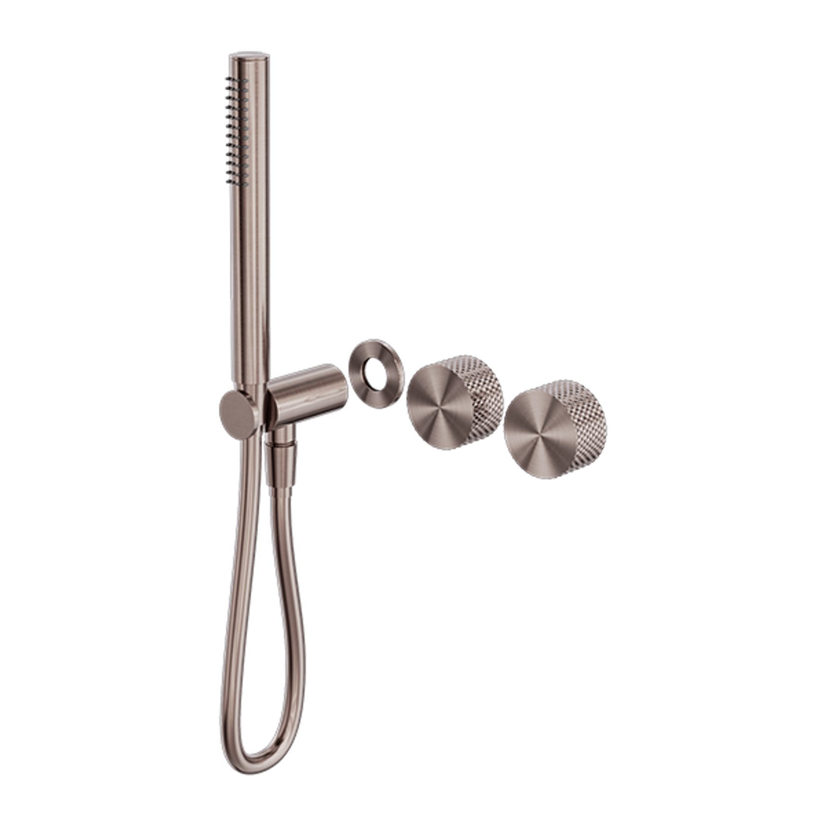 Opal Shower System Separate Plate Kit Brushed Bronze gallery detail image